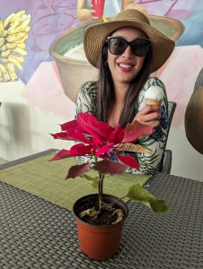 cutie with flower