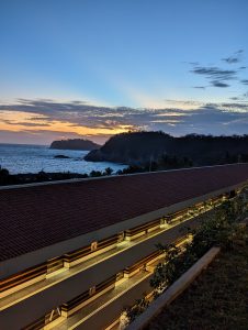 sunset huatulco